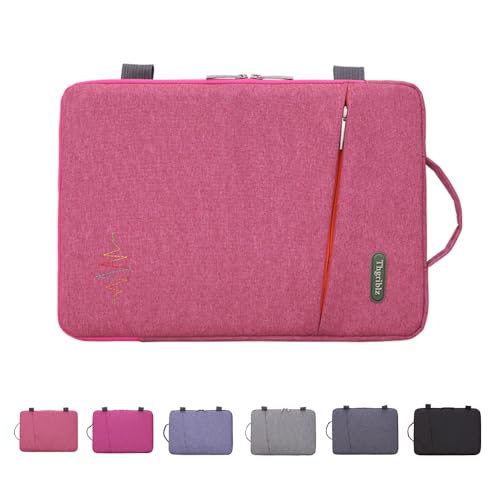 Laptop Sleeve Case 12 13 14 15 Inch Water-Resistant Slim Computer Carrying Case - color: Red, size: 15 Inch
