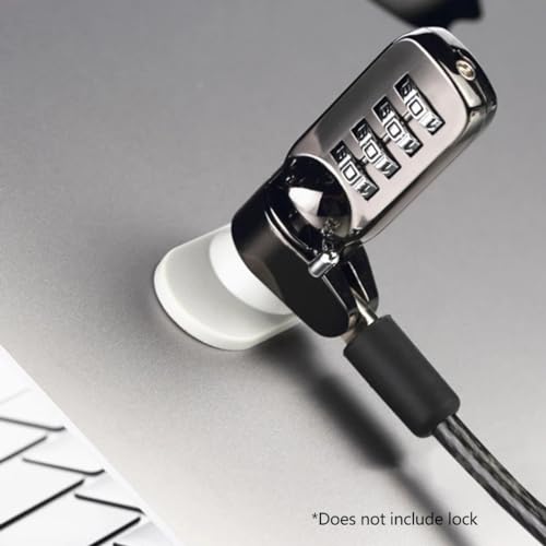 Tablet Laptop Lock with Security Lock Base Kit Laptop Tablet Anti-Theft Lock Hole for Pad Tablets Notebook Safety