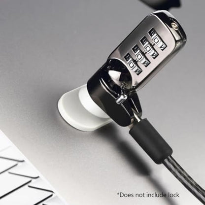 Tablet Laptop Lock with Security Lock Base Kit Laptop Tablet Anti-Theft Lock Hole for Pad Tablets Notebook Safety