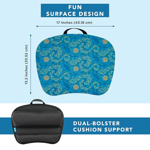 LAPGEAR MyStyle Lap Desk – Starry Blue, Fits 15.6” Laptops - color: Starry Blue