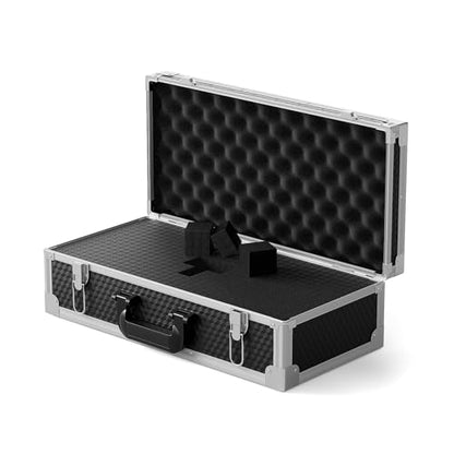 Phenyx Pro XL Carrying Case with Customizable Pre-Diced Foam PCSE-XL | Three-Layer Foam, Aluminum Alloy Frame, Protective Gear Storage, 8-Channel Wireless Mic Systems - size: Extra Large (20.4×10.2×7.9 Inch)
