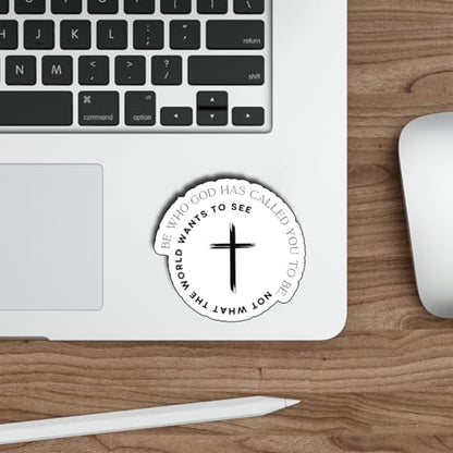 (3Pcs) Be Who God Has Called You to Be Christian Stickers Waterproof Vinyl Decals Religious Faith Based Bible Verse Stickers for Laptop Water Bottle Tumbler Christian Gifts - color: Be Who God Has Called You to Be