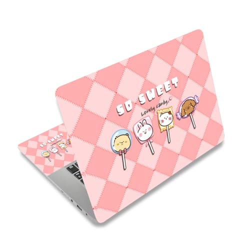Laptop Skin Sticker Decal,12" 13" 13.3" 14" 15" 15.4" 15.6 inch Laptop Skin Sticker Cover Art Decal Protector Notebook PC (So Sweet) - color: So Sweet