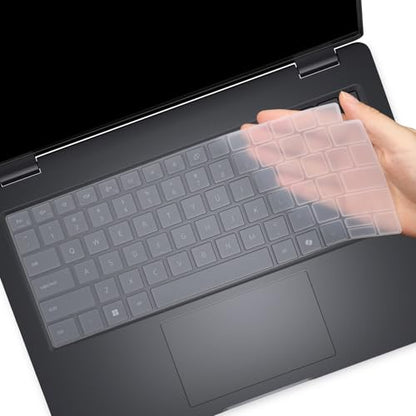 Keyboard Cover for Dell Pro 14/Pro 14 Plus/Pro Max 14 PB14250 PB14255 PC14250 PC14255 MC14250 MC14255 (NOT FIT Dell Pro 14/Pro Max 14 Premium & Dell Pro Education/Pro Rugged/Pro Essential 14) - color: Clear