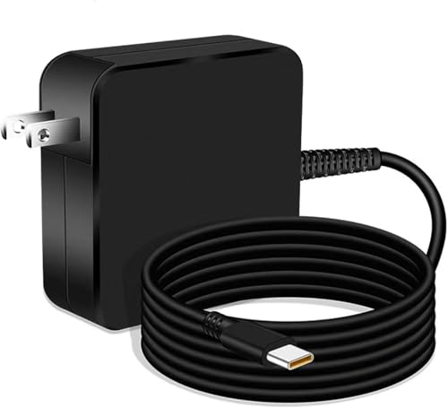 65W USB C Power Adapter，Type C Power PD Wall Fast Charger Compatible with Huawei Matebook,MacBook Pro/Air,Lenovo Chromebook,Dell XPS,HP Spectre,Acer Chromebook and Any Laptops or Smart Phones