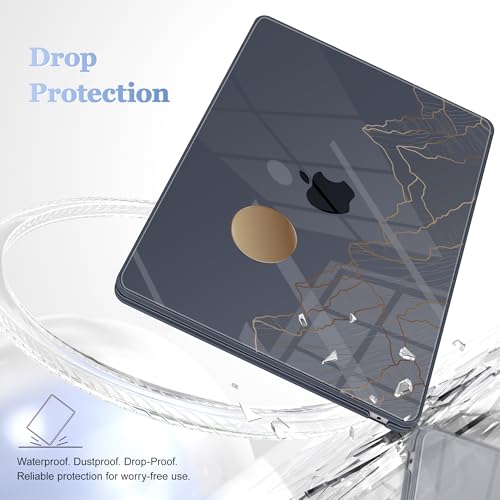 May Chen for MacBook Air 15 inch Case M5 M4 M3 M2 2026 2024-2023, Model A3448 A3241 A3114 A2941, Closes Seamlessly Hard Shell Laptop Cover with Keyboard Cover, Gradient Mountain - color: Gradient mountain