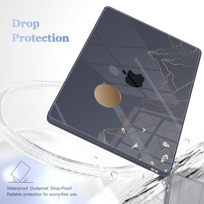 May Chen for MacBook Air 15 inch Case M5 M4 M3 M2 2026 2024-2023, Model A3448 A3241 A3114 A2941, Closes Seamlessly Hard Shell Laptop Cover with Keyboard Cover, Gradient Mountain - color: Gradient mountain