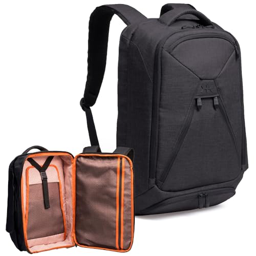 Knack Series 1 Laptop Backpack Fits up to 15 Inch - Knack Bags Carry-On Backpack, TSA Approved, Expandable Travel Backpacks With 3 Day Outfit Capacity (Stealth Black, Medium) - color: Black, size: Medium