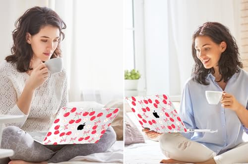 Tuiklol for 2026 MacBook Neo 13 Inch A18 Pro Chip Case, (Model A3404) Anti-Scratch Anti-Drop Slim Hard PC Shell Case with Shockproof Protective MacBook Neo Laptop Cover,Cherry - color: Cherry