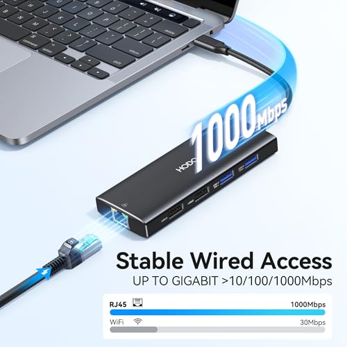 USB C Hub Laptop Docking Station,USB C Docking Station for Dell/HP Laptop | USB C Adapter to 4K HDMI,Ethernet,100W PD,3USB 3.0, 2USB 2.0, SD/TF, USB C Dock 10 in 1 Computer Docking Station for Surface
