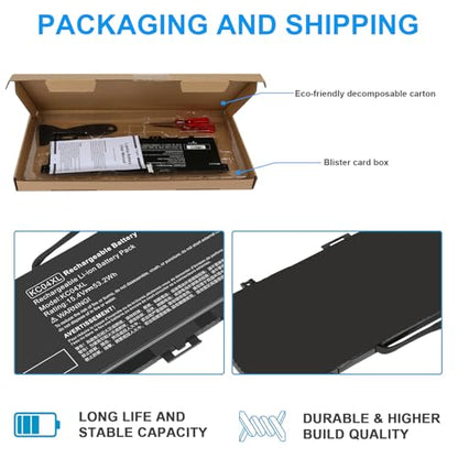Fancy Buying KC04XL TPN-W133 TPN-W136 Laptop Battery for HP Envy X360 13-AG 13z-AG 13m-AG 13-AR 13-AH 13-AQ 13M-AQ 13T-AQ L08496-855 L08544-1C1 L08544-2B1 HSTNN-DB8P HSTNN-IB8K L08496-855 KC04053XL - size: 11.3*3.5*0.2inch KC04XL