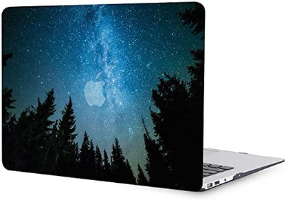 Hard Cover Compatible with MacBook Air 11 inch Case 2015 2014 2013 2012 2011 2010 Realease Model A1465 A1370, Color Printing Matt Plastic Hard Protective Shell Cover Case - Starry Night - color: 1063 Starry night, size: Air 11" 2010-2015(A1370/A1465)