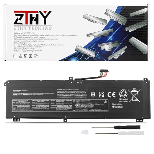 L22C4PC3 L22M4PC3 Laptop Battery Replacement for Lenovo Legion S7 16IRH8 | Legion S7 16APH8 / Legion 9 16IRX8/ Legion 9 16IRX9 Series L22D4PC3 5B11K39157 5B11K39160 SB11K39158 SB11K39159 15.56V 99.9Wh - size: 12.36*3.85*0.31inch L22D4PC3