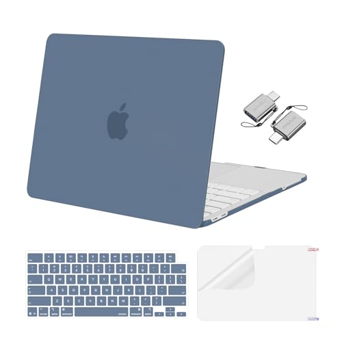 MOSISO Compatible with MacBook Neo Case 13 inch 2026 A3404, Midnight | Crack & Scratch Resistant Cover Protective Ultra-Thin Hard Shell & Keyboard Cover & Screen Film & Type C - color: Midnight