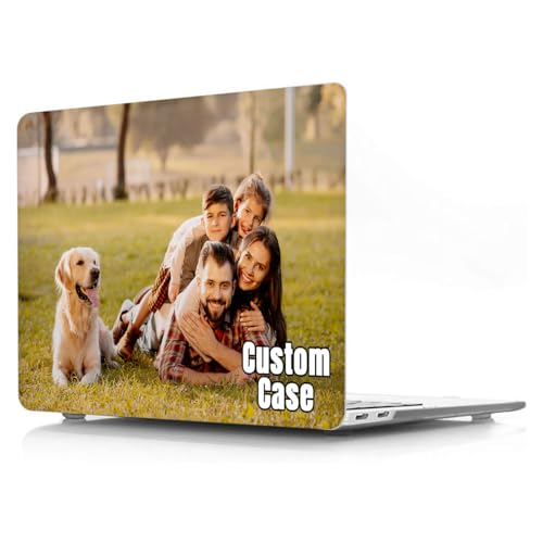 Custom Case for Apple MacBook Air 11 inch (Model A1370 / A1465) 2012-2015 Release,Personalized Picture Photo Text Name Logo Slim Snap On Plastic Hard Shell Protective Cover for Mac 11", Crystal Clear - color: style 1, size: Air 11 in A1370/A1465