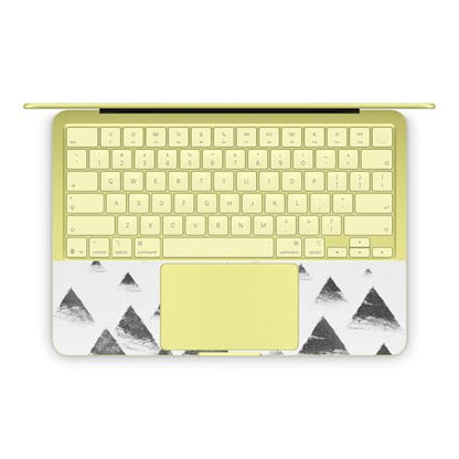 Glossy Glitter Laptop Skin Compatible with Apple MacBook Neo - Black Hills - Premium 3M Vinyl Protective Wrap Decal Cover - Easy to Apply | Crafted in the USA by MightySkins - color: Black Hills, size: MacBook Neo Full Cover Skin, style: Glossy Glitter Fi