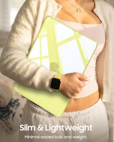 Fintie Case for MacBook Neo 13 Inch A3404 2026, Crystal Citrus | Snap-On Hard Shell Cover, Ultra-Thin, Slim Fit, Lightweight - color: Crystal Citrus