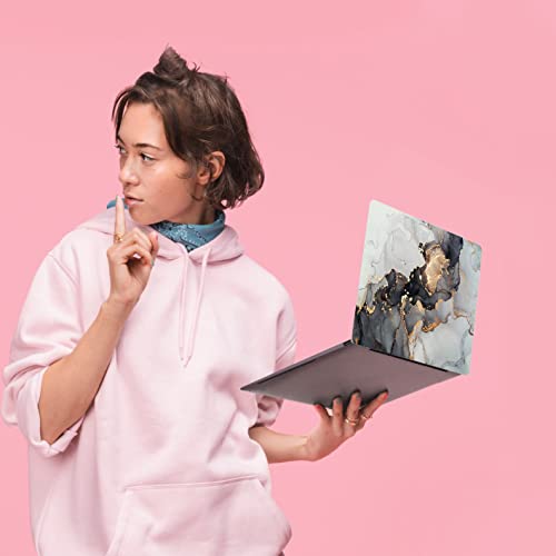 Laptop Skin Sticker Decal,13.3 14 15 15.4 15.6 inch Laptop Universal Vinyl Skin Sticker Cover,Dustproof Waterproof Reusable Art Decal Protector with Free 2 Wrist Pads (7560) - color: 7560