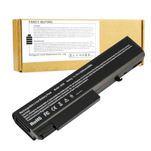 Fancy Buying 482962-001 486296-001 HSTNN-UB69 Battery Compatible with HP EliteBook 8440P 6930P 8440W ProBook 6440B 6445B 6455B 6540B 6545B 6550B 6555B Compaq 6730B 6735B 6530B 6450B KU531AA TD06 - size: 7.36*1.36*0.86inch 6535B