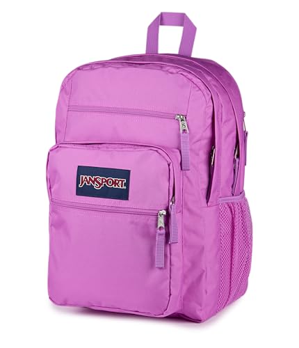 JanSport Laptop Backpack - Computer Bag with 2 Compartments, Ergonomic Shoulder Straps, 15” Laptop Sleeve, Haul Handle - Digital Fuchsia - color: Digital Fuchsia
