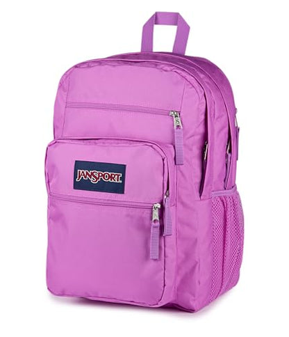 JanSport Laptop Backpack - Computer Bag with 2 Compartments, Ergonomic Shoulder Straps, 15” Laptop Sleeve, Haul Handle - Digital Fuchsia - color: Digital Fuchsia