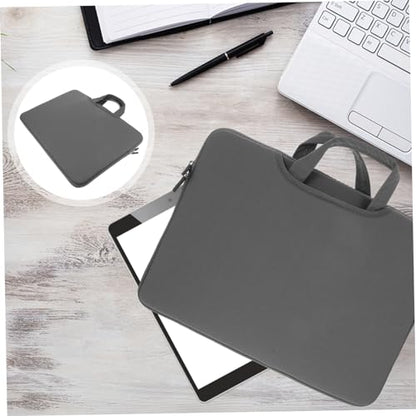 Laptop Carrying Tote Handheld Bag Laptop Protector for Business Travel Storage Double Zippers Scratch-resistant for Women and Men