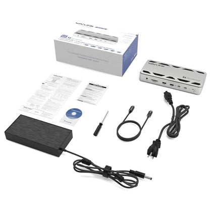WAVLINK Thunderbolt 5 Dock, Intel Certified TB5 Docking Station, 120Gbps | Single 8K@144Hz, 140W PD, 2.5G Ethernet, 4×USB-A 10Gb, SD 4.0, for Windows 11/Mac OS 14.6 or Later TB5/4 Laptops