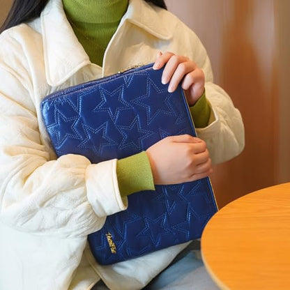 15 16 inch Laptop Sleeve Case for 15" MacBook Pro/Air M5 M4, 16" MacBook Pro M5 M4 Max, 15" Surface Laptop 7, 15" IdeaPad Slim 5i Gen 9 ｜ 3i Gen 8/9, 16.3" XPS 16, HP Laptop Bag Cover,Blue - color: Blue, size: 15-16 inch / Macbook 15 16