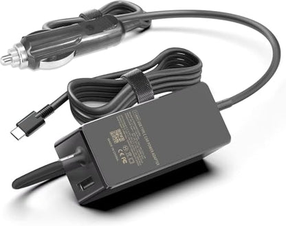 100W USB C Laptop Car Charger PD Fast Charging Adapter Compatible with Dell | XPS Latitude Precision, Lenovo ThinkPad Yoga IdeaPad, MacBook Pro Air, HP EliteBook Spectre, LG Gram, Chromebook