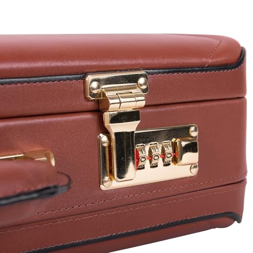 McKlein HARPER, Leather 4.5" Expandable Laptop/Computer & Tablet Business Briefcase Attaché Bag, Men Women Laptop Briefcase, Laptop Compartment bag, Tablet Pocket bag, Business Bags, Travel Cases