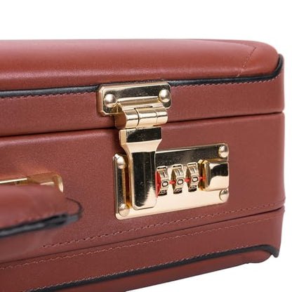 McKlein HARPER, Leather 4.5" Expandable Laptop/Computer & Tablet Business Briefcase Attaché Bag, Men Women Laptop Briefcase, Laptop Compartment bag, Tablet Pocket bag, Business Bags, Travel Cases
