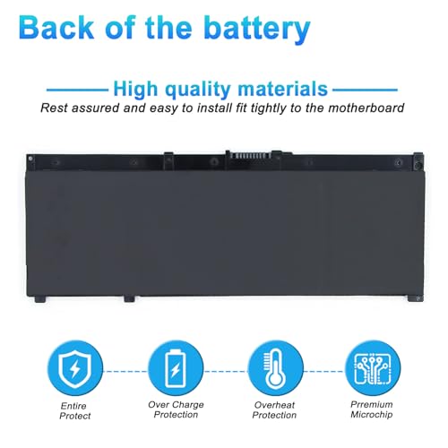 52.5Wh SR03XL SR04XL L08855-855 Battery Replacement for Hp Pavilion 15-CX 15-cx0xxx 15-cx0058wm 15-cx0056wm Envy X360 15-CN 15-CP 17-BW 15-cx0xxx Series SR03052XL L08934-2C1 L08934-1B1 - size: 9.96*2.79*0.28inch SR03XL