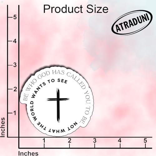 (3Pcs) Be Who God Has Called You to Be Christian Stickers Waterproof Vinyl Decals Religious Faith Based Bible Verse Stickers for Laptop Water Bottle Tumbler Christian Gifts - color: Be Who God Has Called You to Be