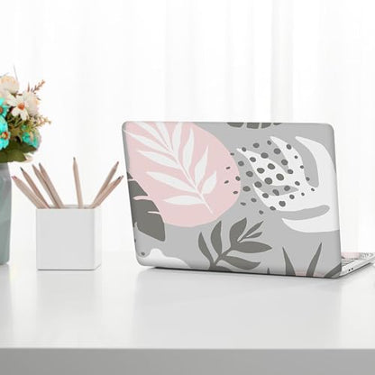 Laptop Skin Sticker Decal, 12" 13" 13.3" 14" 15" 15.4" 15.6 inch Personalized Universal Vinyl Notebook Skin Sticker Cover Art Protector Decal with Free 2 Wrist Pads, Tropical Leaves - color: Tropical Leaves