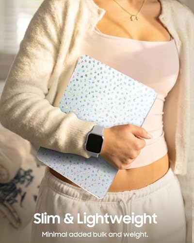 Fintie Case for MacBook Neo 13 Inch with Keyboard Skin & Screen Protector | 2026 A3404, Snap-On Design, Slim Fit, Hard Shell Cover, Laser Diamond - color: Laser Diamond