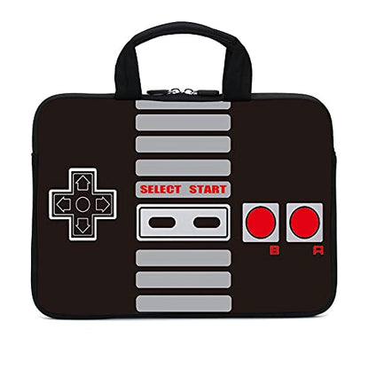 AMARY 11"/12"/13.3 inches Laptop Sleeve Chromebook Case Ultrabook Case Notebook Sleeve PC Messenger Bag with Handle Accessory Pocket for Men Women (AMR13-08) - color: Amr13-08