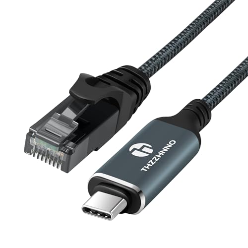 USB C to Ethernet Cable 15FT, Type C to RJ45 Gigabit LAN Network Cord,Directly Connected,Thunderbolt 3/4 Compatible for MacBook Pro/Air, iPad Pro, iPhone 15 Series,Galaxy S24, Windows - size: 15FT, style: USB C to Ethernet