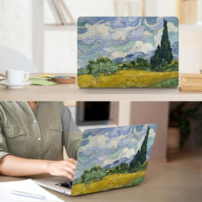 Compatible with MacBook Neo 13 inch Case 2026 Release A18 Pro Chip Model A3403 with Liquid Retina Display, Protective Hard Shell Case & Keyboard Cover&Screen Protector&Webcam Cover, Landscape - color: Landscape