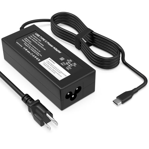 Replacement for Chromebook Charger 45W USB C,for HP Type C Laptop All | Compatible with HP Chromebook Laptop Type C,USB C Laptop Charger,Computer Power Adapter For All,GKLSPL Laptop Charger