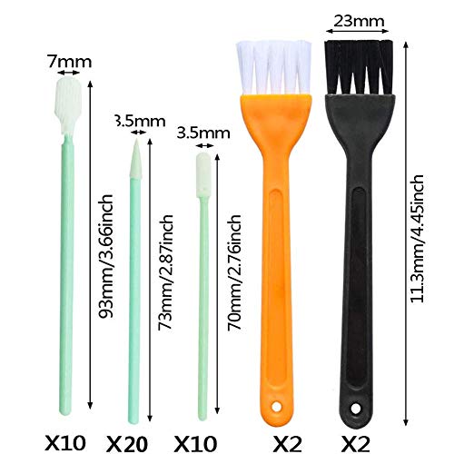 44 Pieces Cell Phone Cleaning Kit, USB Charging Port and Headphone Jack Cleaner Brush Tool Set Compatible with iPhone Xs Max X 8/7/6/5/4 iOS Samsung LG Huawei MacBook and Android Devices