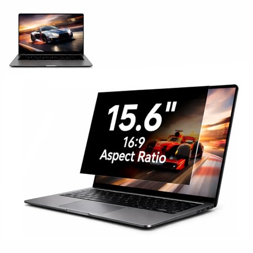 Laptop Privacy Screen Filter 15.6'' 16:9 for Aspect Ratio Widescreen Monitor,Laptop Monitor Privacy Shield Anti Glare Eye Protection, Anti-Scratch Removable Protector Film (1Pack 15.6'' 16:9) - size: 1Pack 15.6'' 16:9
