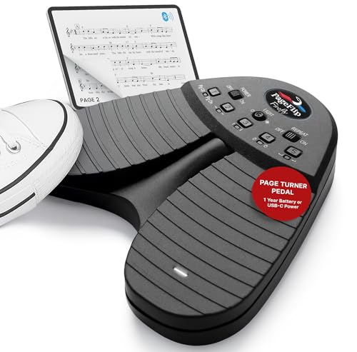 PageFlip Firefly Bluetooth/USB Page Turner Pedal - style: Firefly