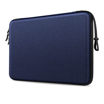 FINPAC 15.6-inch Hard Laptop Sleeve Case Compatible with 15.6 Inch Acer Aspire, Shockproof Computer Carrying Case for HP Dell Razer Samsung Laptop Chromebook, Navy - color: Navy, size: 15.6-inch Laptop/Chromebook