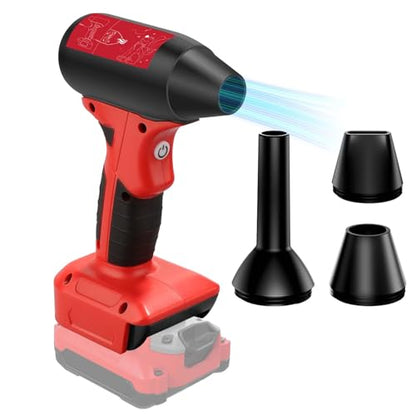 Cordless Leaf Blower, 130000 RPM High Speed Jet Fan, Compatible with Craftsman 20V Battery, Lightweight Handheld Electric Blower for Lawn Care, Yard, Patio, Dust & Debris Cleaning - size: 130000 RPM for Craftsman 20V