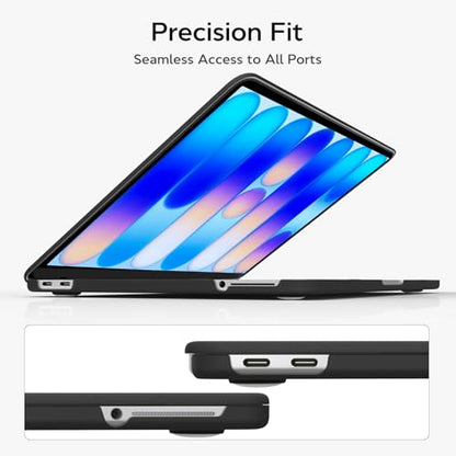 B BELK for MacBook Neo Case 13 inch 2026 (A18 Pro, Model A3404), Black | Slim Matte Hard Shell Case with Keyboard Cover & Screen Protector, Scratch-Resistant 1:1 Precision Fit for Mac Neo Case - color: Black