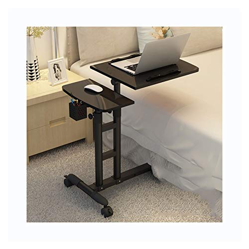 GaRcan Overbed Table Wheels The Sofa Overbed Table Rolling Table Tilting Overbed Table with Wheels Rolling Laptop Table Overbed Desk Rolling Laptop Stand Over Bed Desk