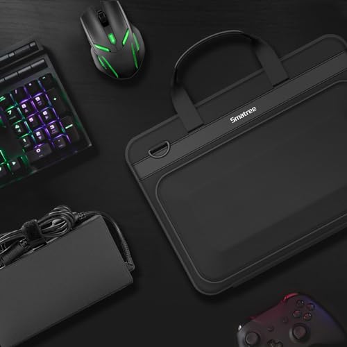 Smatree Heavy Duty Hard Case for 17.3 inch ASUS TUF Gaming A17 2023/2022 | for 17.3 inch ASUS TUF Gaming A17 2021,ASUS TUF Gaming F17 2023/2022/2021,for ROG Zephyrus S17 Series Protective Bag(A800XL) - color: Black-17.3 Inch, size: For ASUS Gaming Laptops