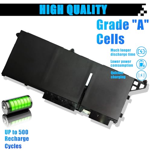 41Wh M69D0 Laptop Battery Replacement for Dell Latitude 5430 5530 Precision 3570 P104F P104F005 P137G P137G004 Series 07KRV O7KRV 0H4PVC H4PVC 08WRCR 8WRCR 0Y86WG Y86WG 078FWY 11.25V 3467mAh - size: 9.17*3.73*0.23 inch M69D0