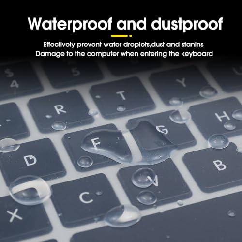 14Inch Transparent Silicone Dustproof Keyboard Film for Laptop Notebook MacBook Waterproof Clear Keypad Protector Cover ﻿ - color: 12-13 Inch