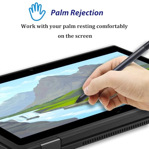 Active Pen PN557W Compatible for Dell Active Pen PN557W Compatible with Dell 2-in-1s for Insipron 7435 Stylus,for Latitude 5289 5300 7210 9410 5290,XPS 15 9570/9575 Pen